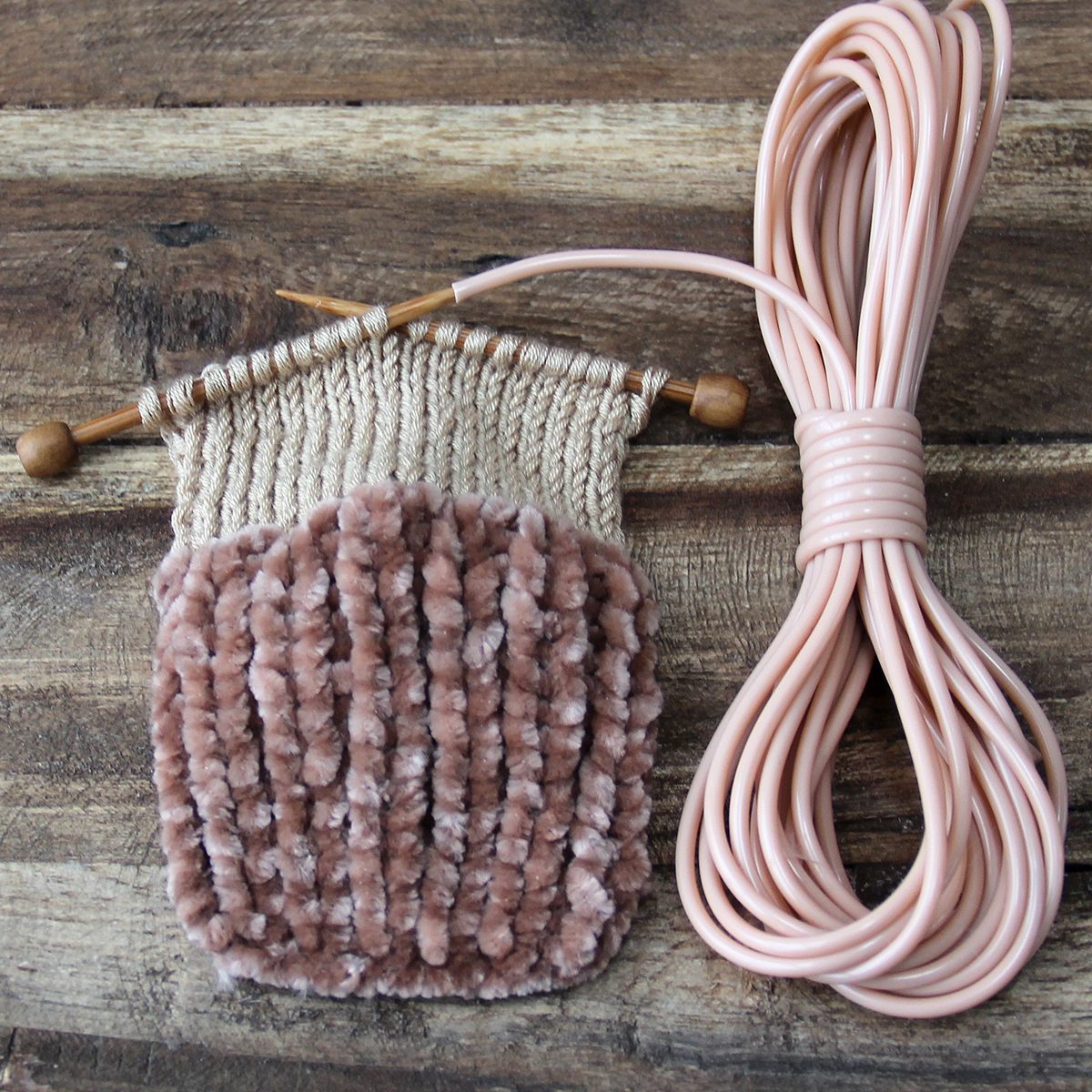Go Handmade Stitch Wire chenilletråd curry 5 m