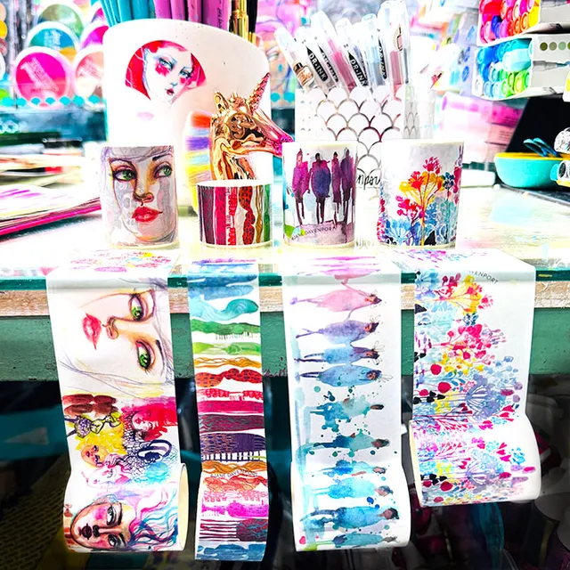 Jane Davenport Lovestream washi tape 4-pakn limited edition