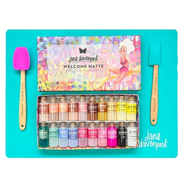Jane Davenport Make Your Own Matte akvarellsett ansikt