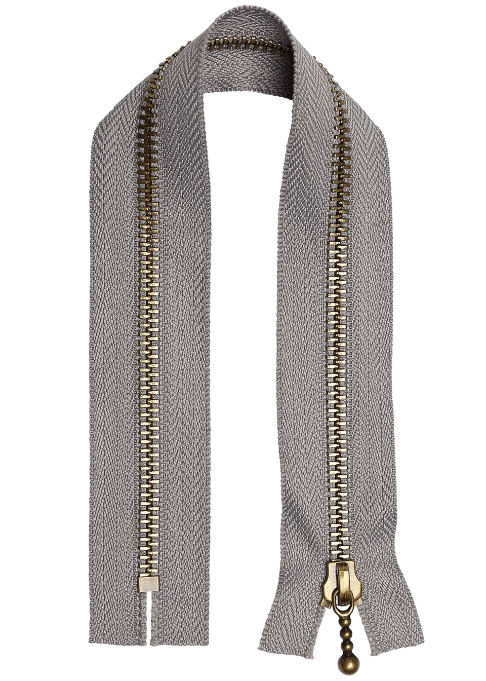 Go Handmade metal glidelås 35 cm