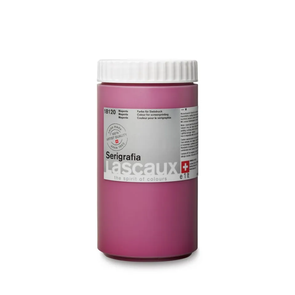 Lascaux Serigrafia silketrykksfarge 1000 ml vannbasert