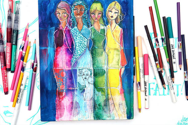 Jane Davenport Fabulous Figures bok proporsjoner