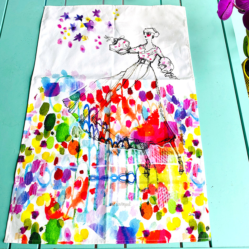 Jane Davenport Art Apron forkle sett