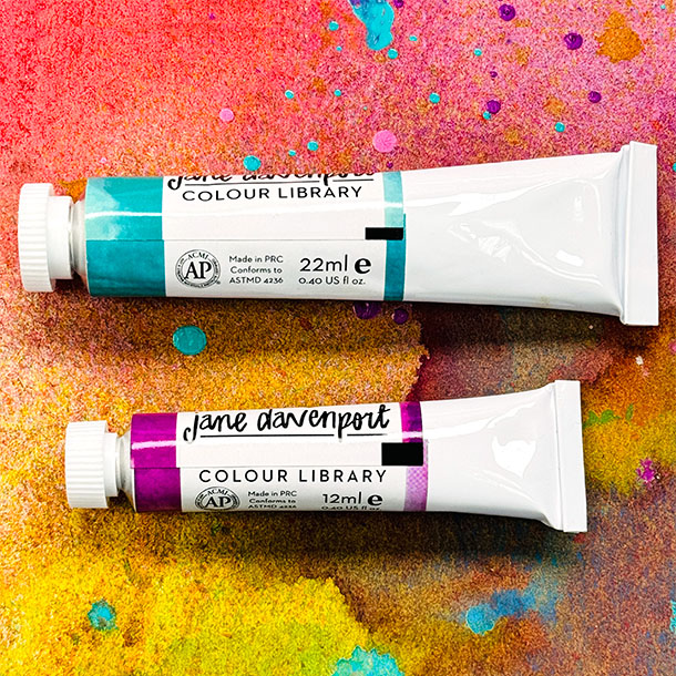 Jane Davenport Colour Library Master akvarellmaling stor tube