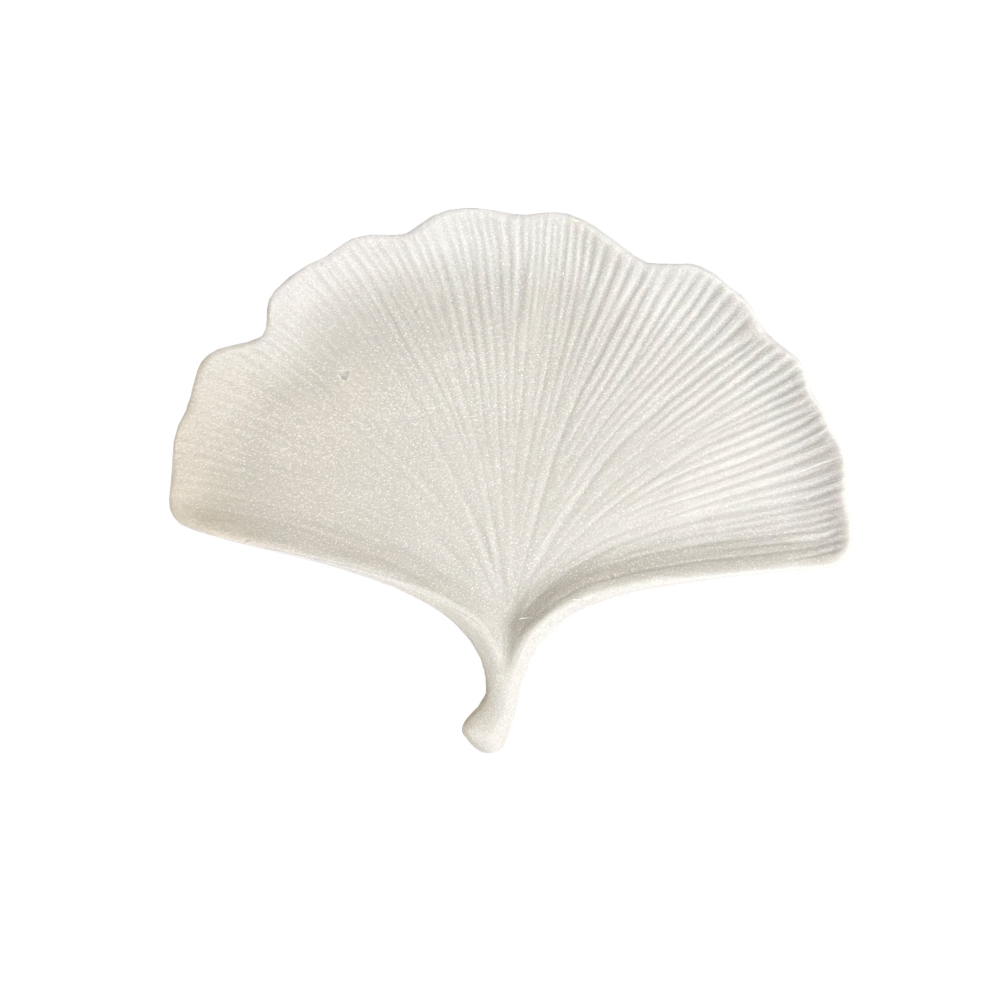 Jesmonite silikonform vifteblad støpeform 18,5 cm gjenbrukbar