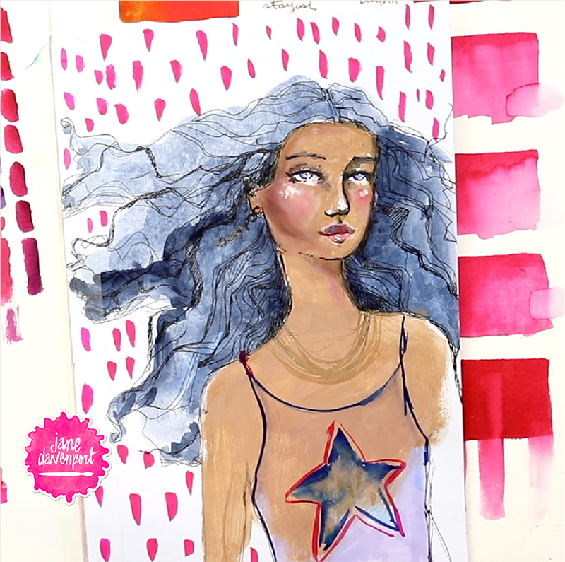 Jane Davenport Face Charts Journal kit usydd journal