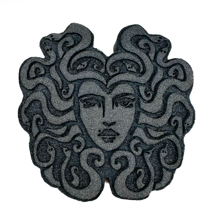 Jane Davenport ArtFoamies Medusa skumstempel ansikt