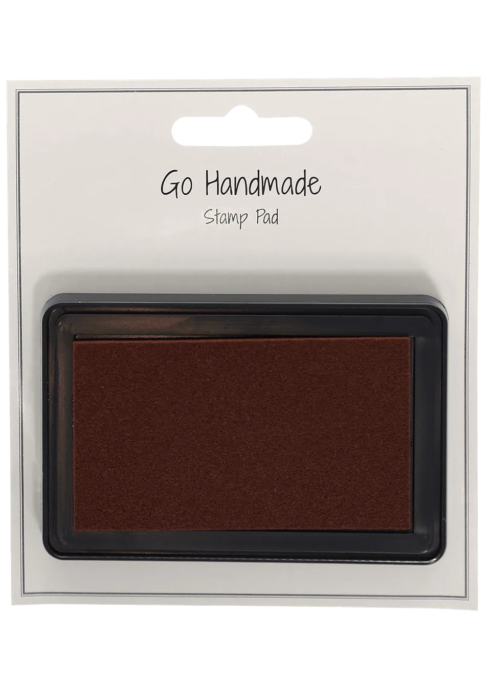 Go Handmade stempelpute brun til rullestempel