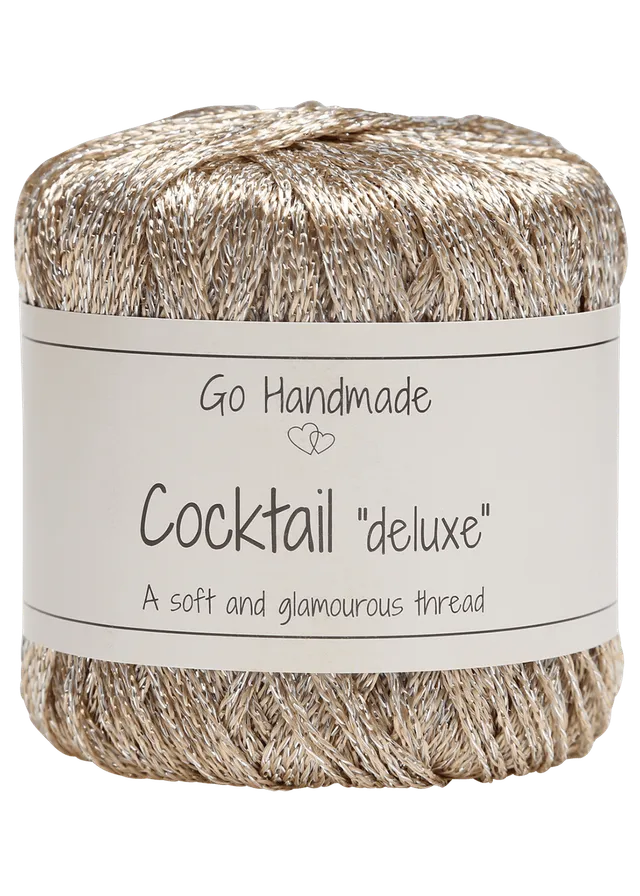 Go Handmade Cocktail deluxe garn 25 g glansgarn