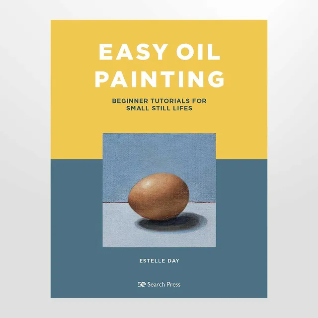 KEM Easy Oil Painting oljemalingsbok engelsk utgave