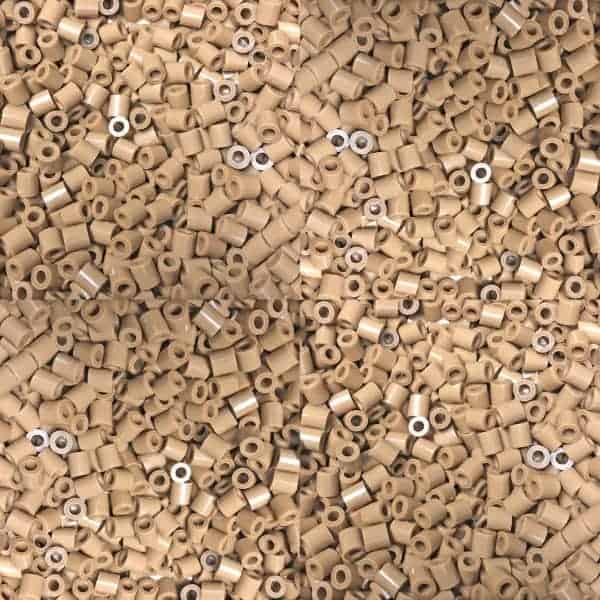 Hama Mini perler light nougat 2000 stk lys beige