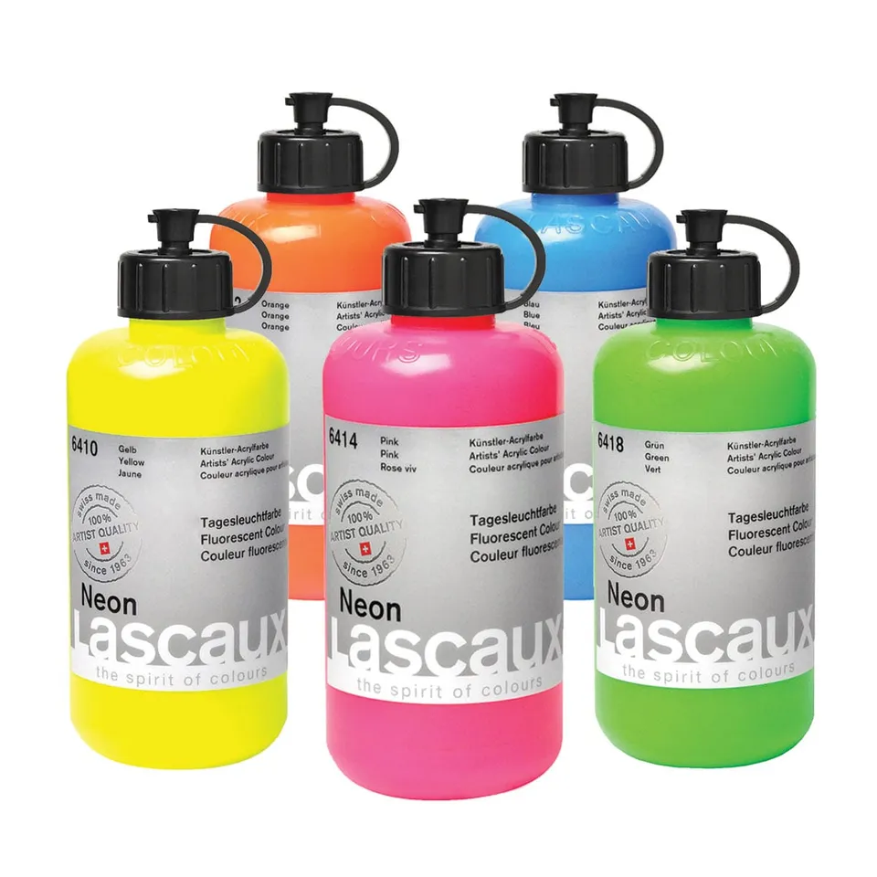Lascaux Neon akrylmaling fluorescerende farge