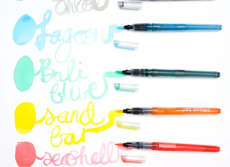 Jane Davenport Mermaid Markers Sunbleached pastelltusjer