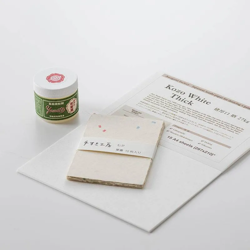 KEM Awagami Washi Paste bokbinderlim 100g for washi