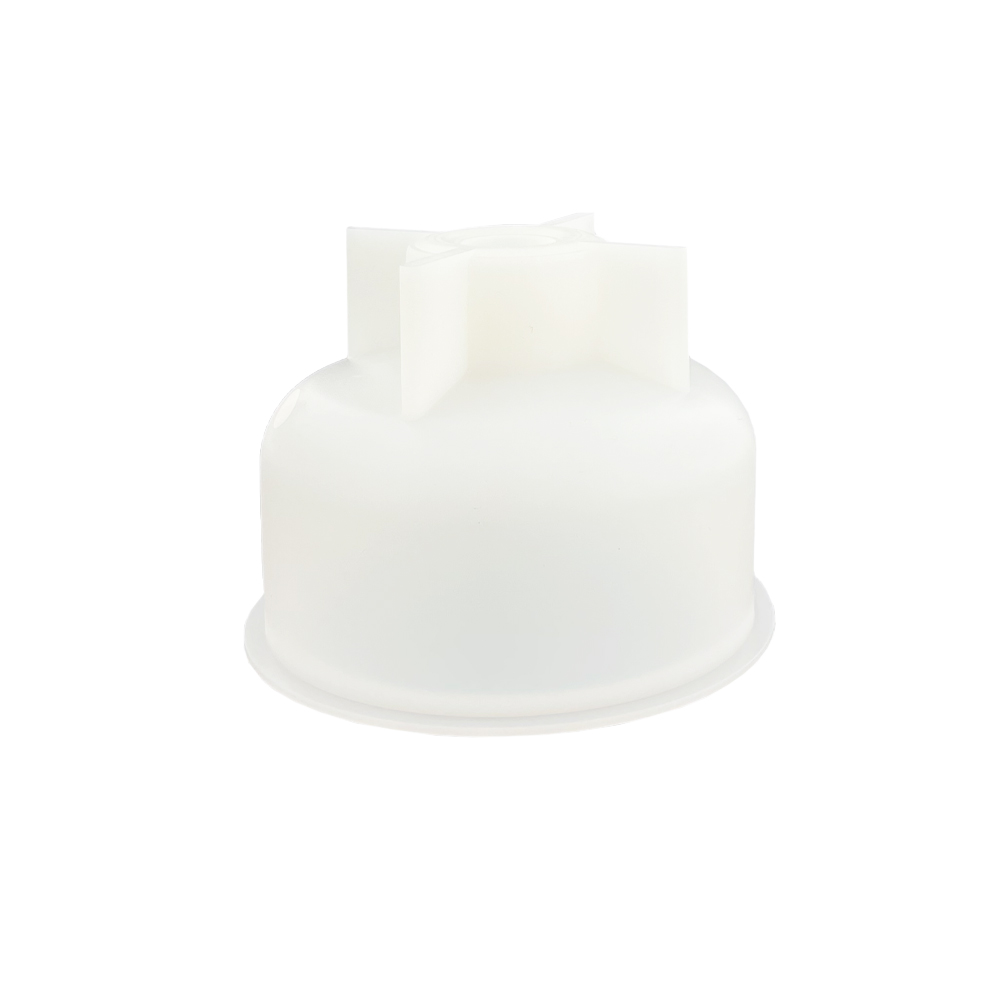 Jesmonite Rough Vase silikonform 10 cm rillet