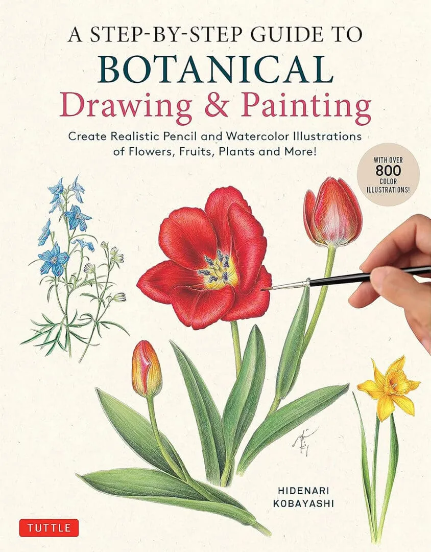 KEM A Step-by-Step Guide to Botanical Drawing bok