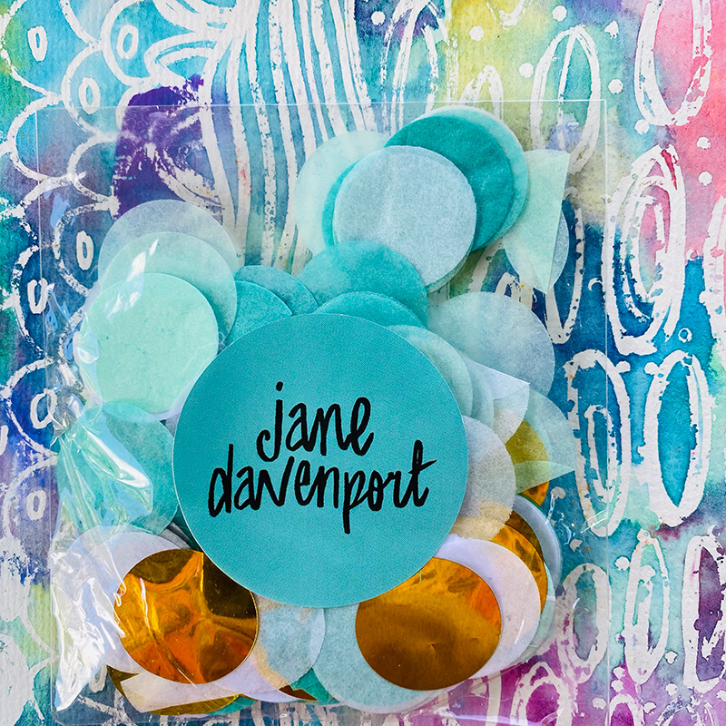 Jane Davenport Confetissue collage silkepapir konfetti
