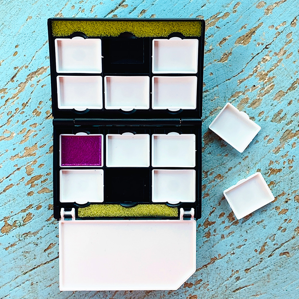 Jane Davenport Art Time Palettes akvarellpalett tom