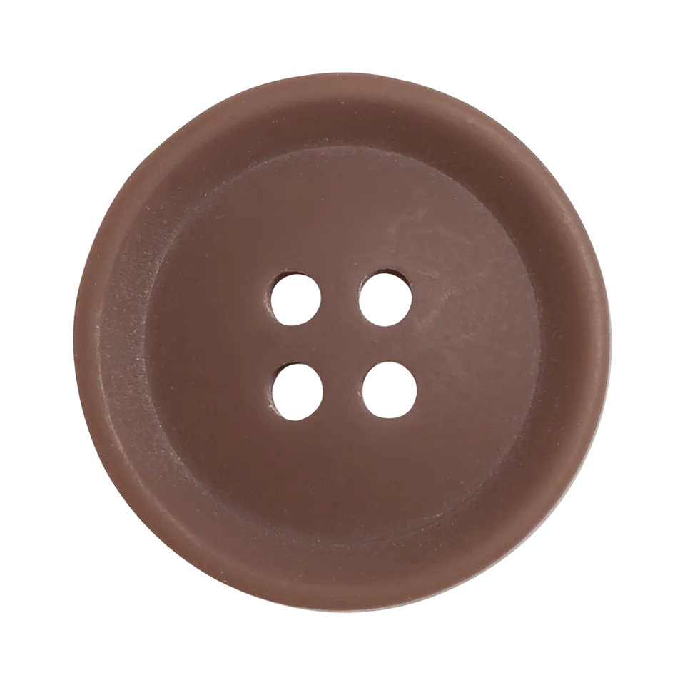 Go Handmade Vintage knapper 25 mm 6 stk brun