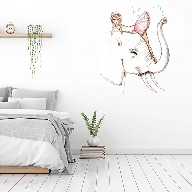 Jane Davenport Elephant Dreaming wallsticker flyttbar
