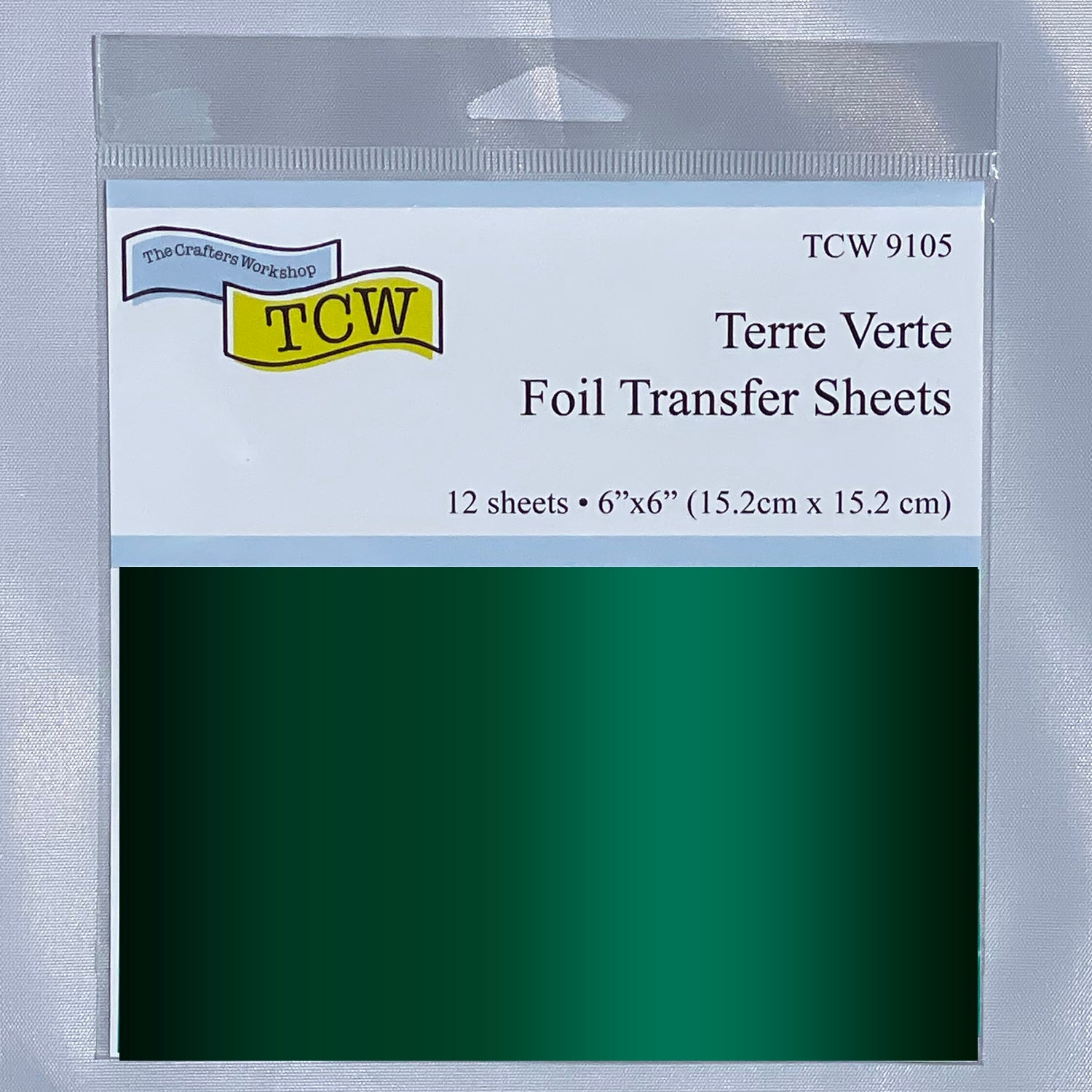 The Crafters Workshop Stencil Butter Terre Verte skimrende 2oz