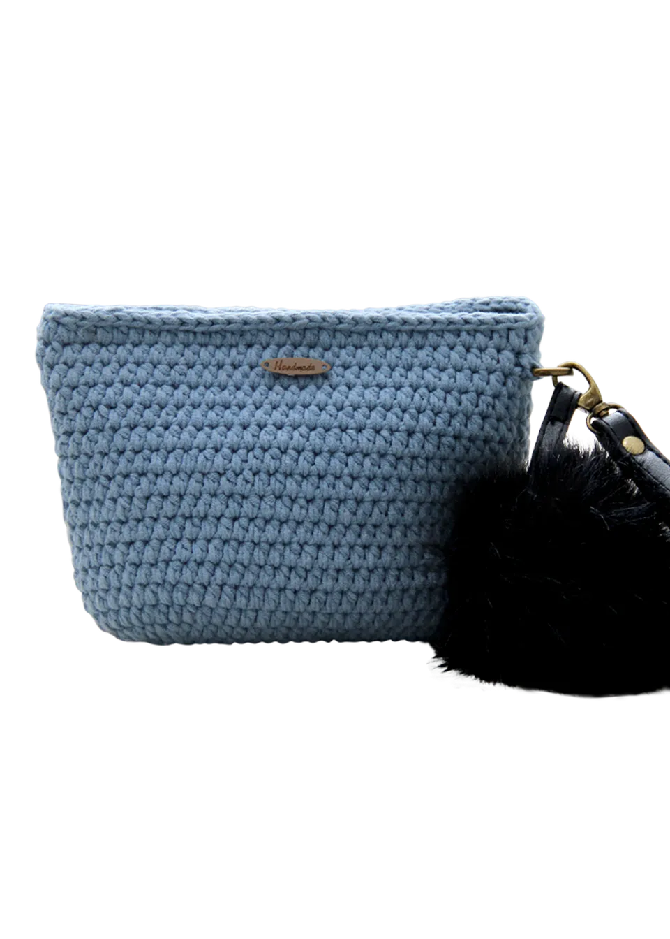 Go Handmade Dotty Stitch hekleoppskrift veske Cosy garn