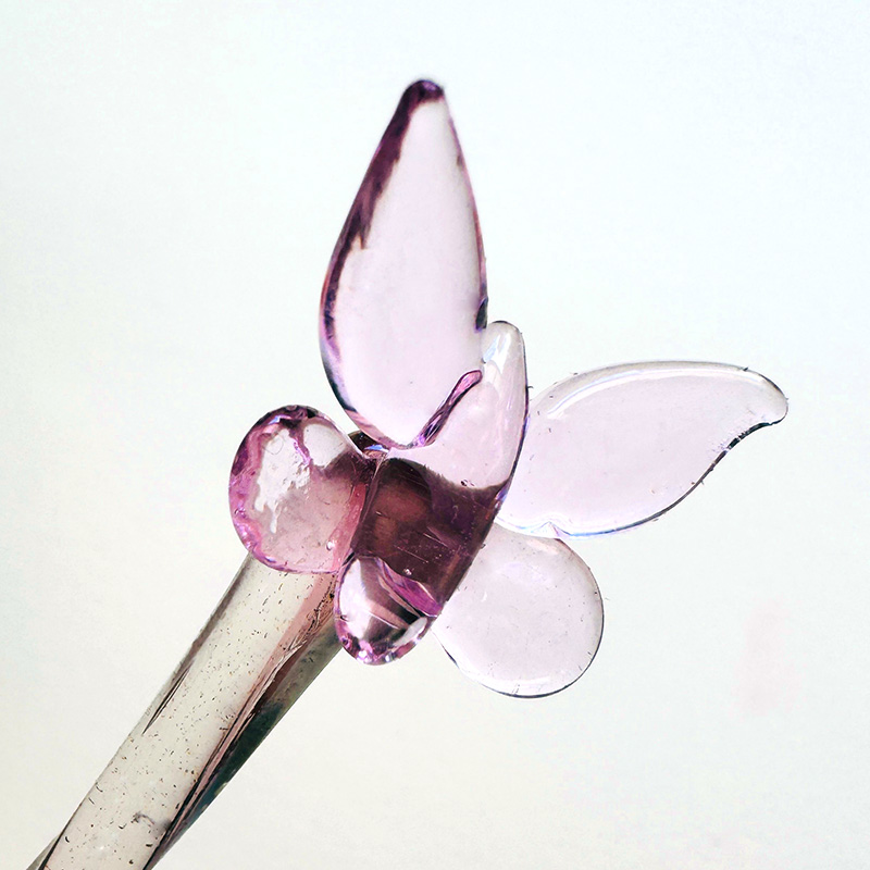 Jane Davenport Paper-illon glasspenn sommerfugl dip-penn