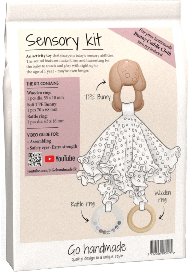 Go Handmade Bunny sansesett kosefille kanin