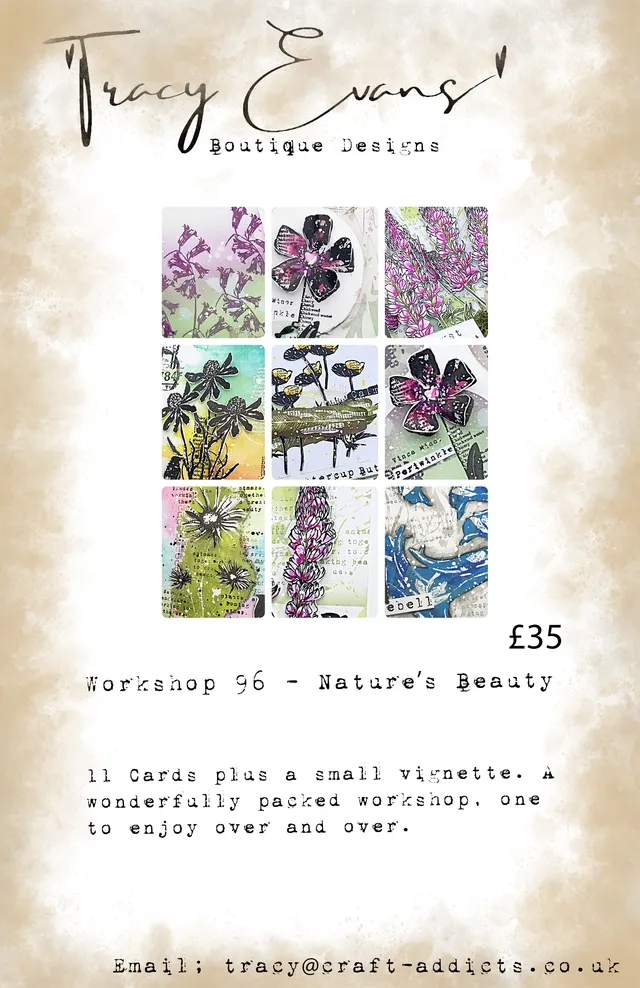Tracy Evans Workshop 096 Nature's Beauty workshop