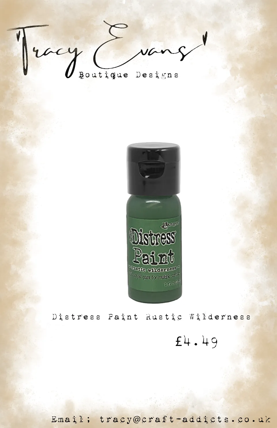 Tim Holtz Distress Paint akrylmaling Rustic Wilderness DI155