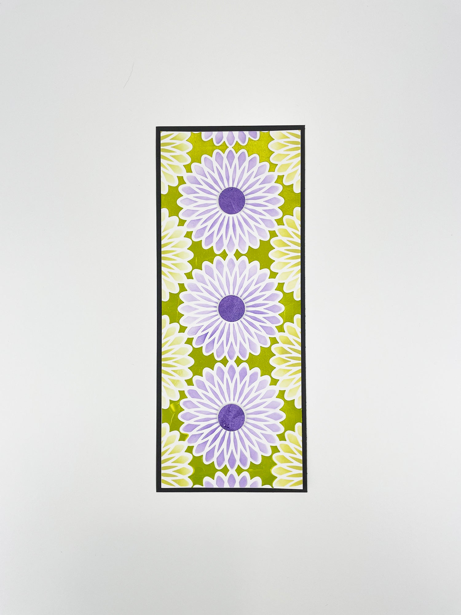 The Crafters Workshop TCW6015 Triple Flowers sjablong slimline