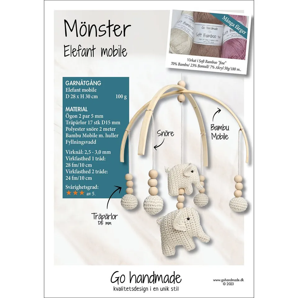 Go Handmade Chic Shopper hekleoppskrift