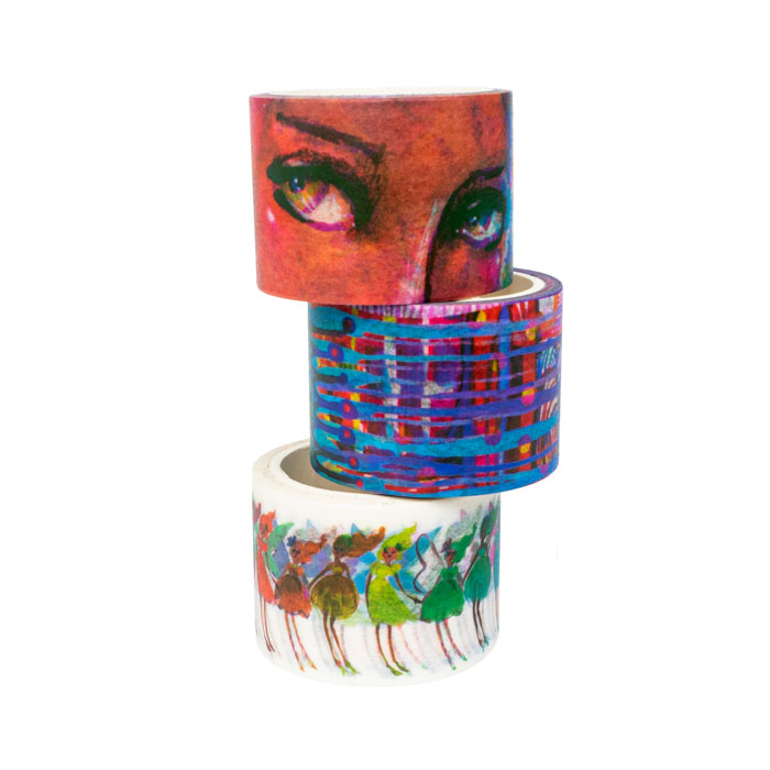 Jane Davenport Dreamer washi trio tape 3 ruller