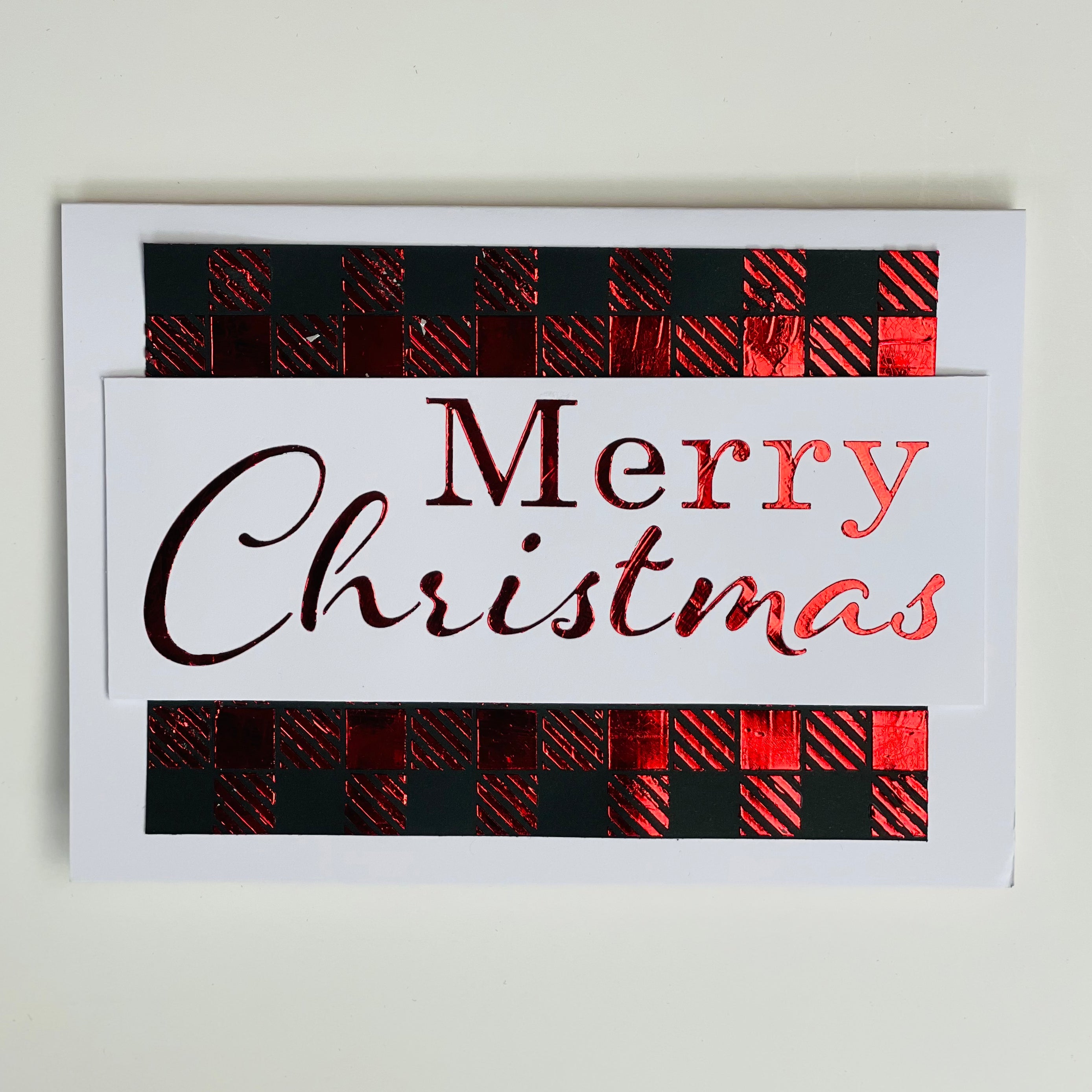 The Crafters Workshop TCW955 Buffalo Plaid sjablong 6x6 ruter