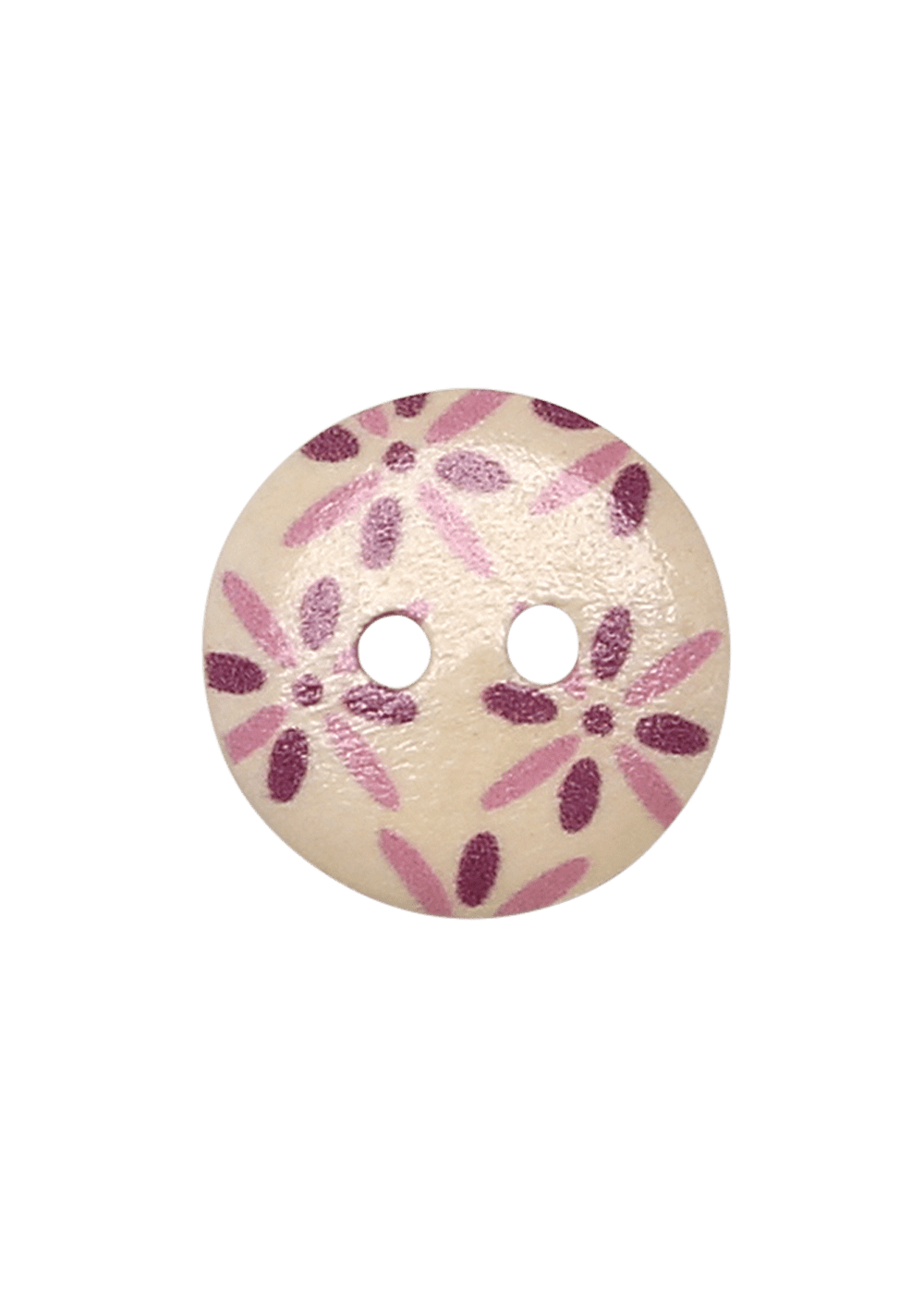 Go Handmade Pink Flower treperler 15 mm rosa 8 stk