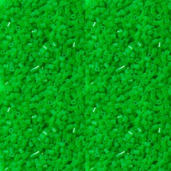 Hama Mini perler neongrønn 2000 stk 2,5 mm