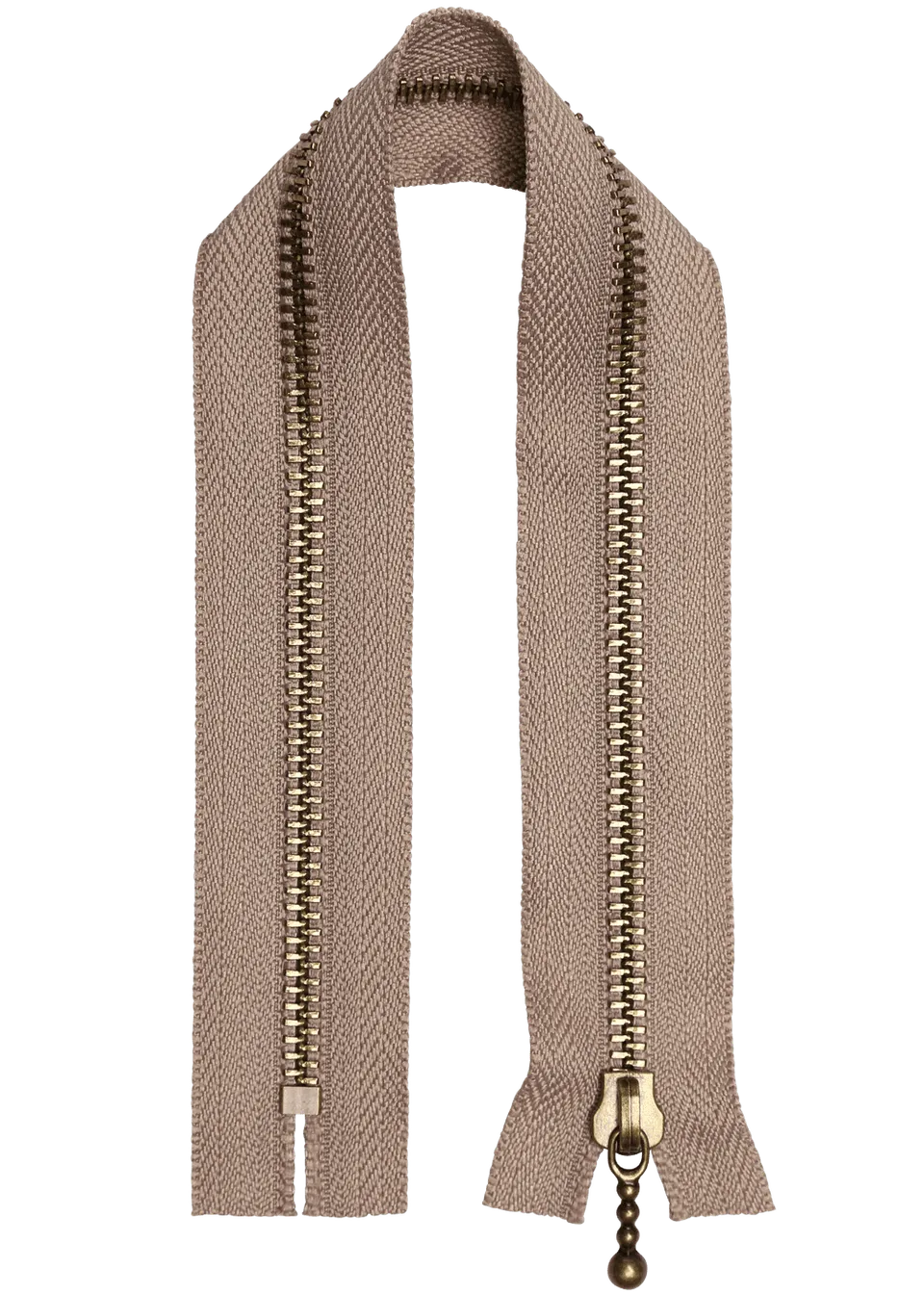 Go Handmade Metal Zipper glidelås 30 cm metall