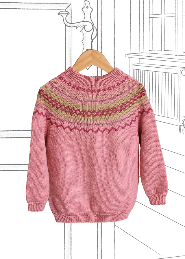 Go Handmade Soft Double strikkeoppskrift jente 1-12 år
