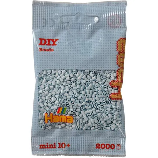 Hama Mini dusty blue perler 2000 dempede