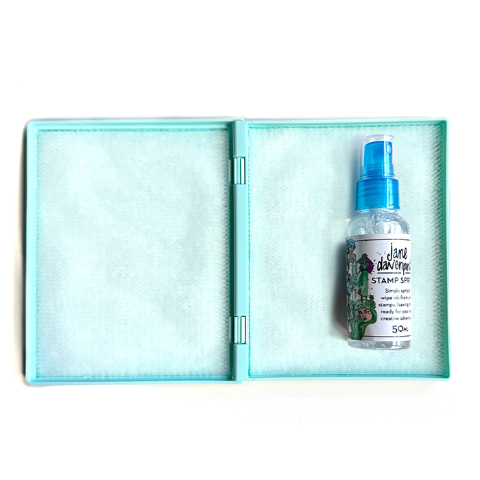 Jane Davenport Clean Case stempelrens med Stamp Spritz