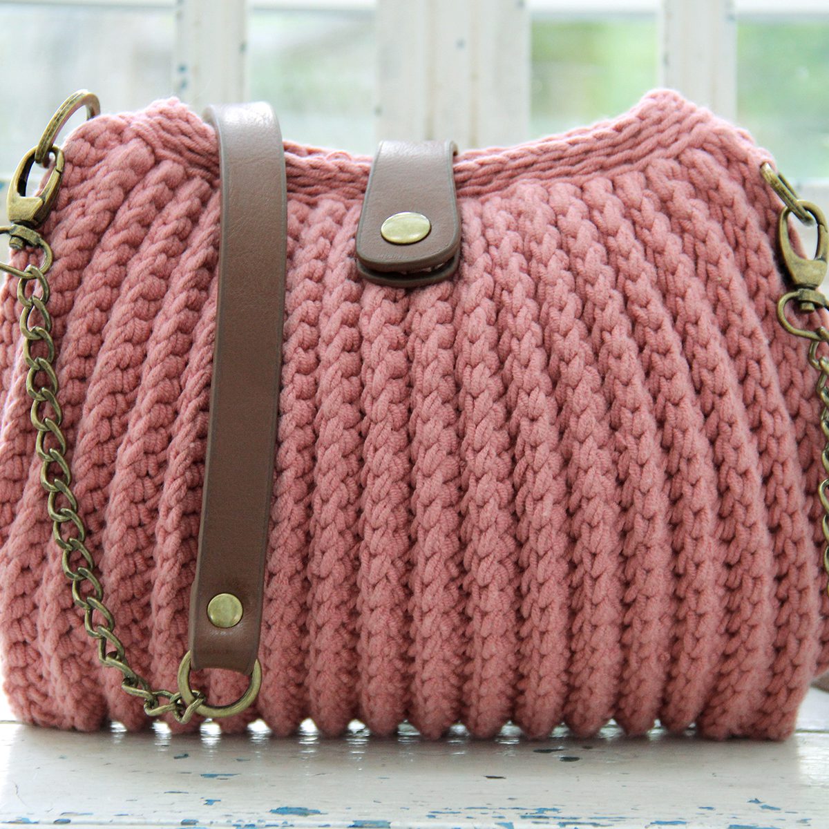 Go Handmade veseklaff med trykknapp 11x1,8 cm PU