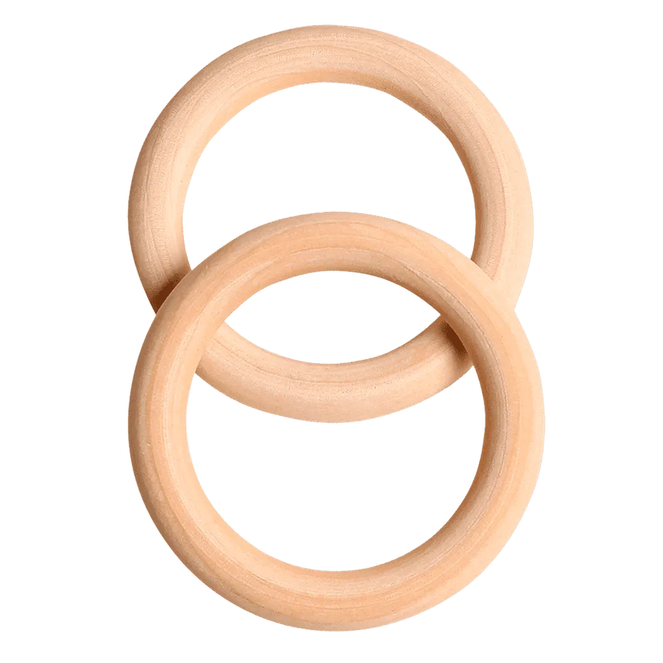 Go Handmade Wooden rings treringer av tre