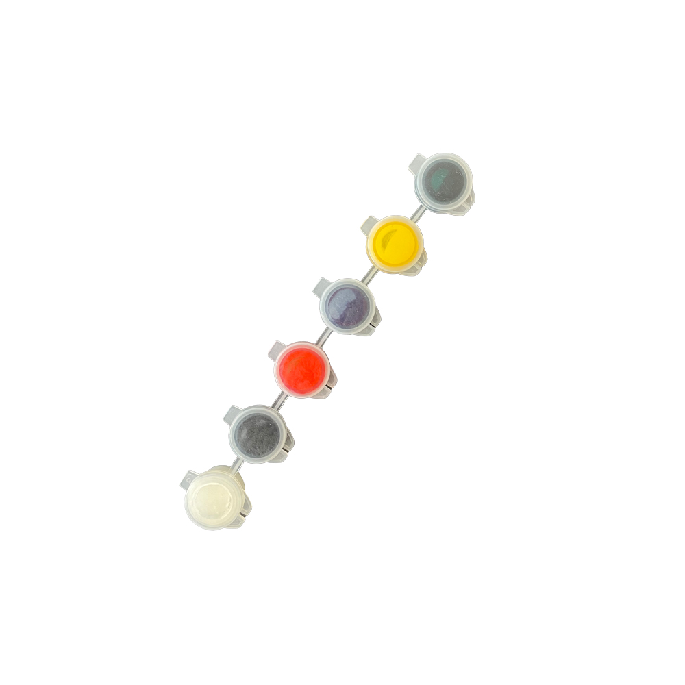 Jesmonite Pigment Multiset Classic fargepigment 6x2g klassisk