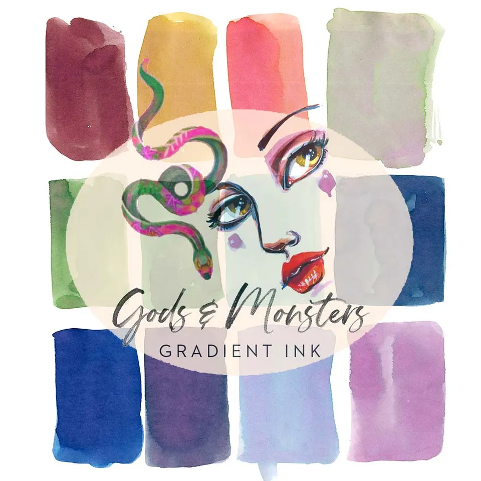 Jane Davenport Gods & Monsters gradientblekk Hellas