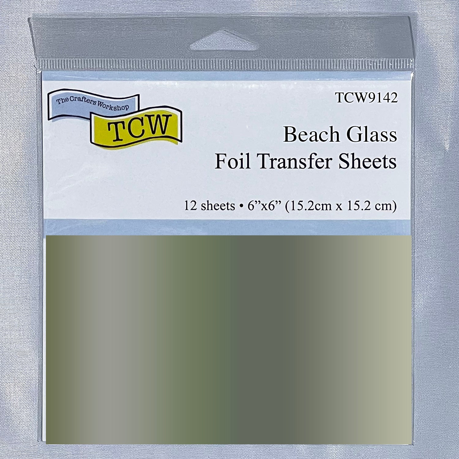 The Crafters Workshop TCW9135 Beach House stencilkrem 4-pk shimmer