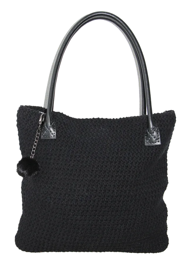 Go Handmade Star Stitch Big hekleoppskrift stor veske