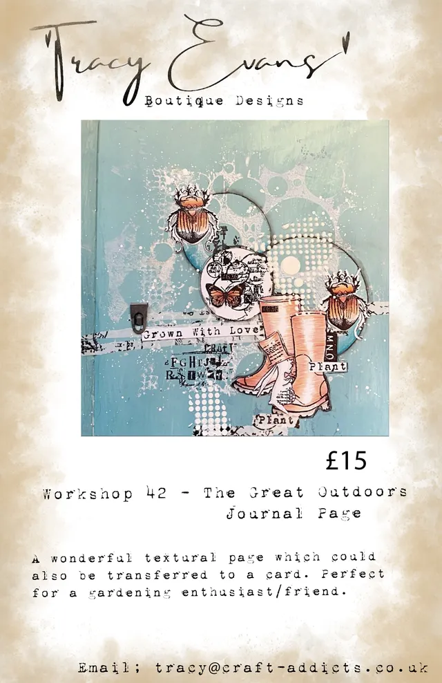 Tracy Evans Design Workshop 042 Great Outdoors journalside natur