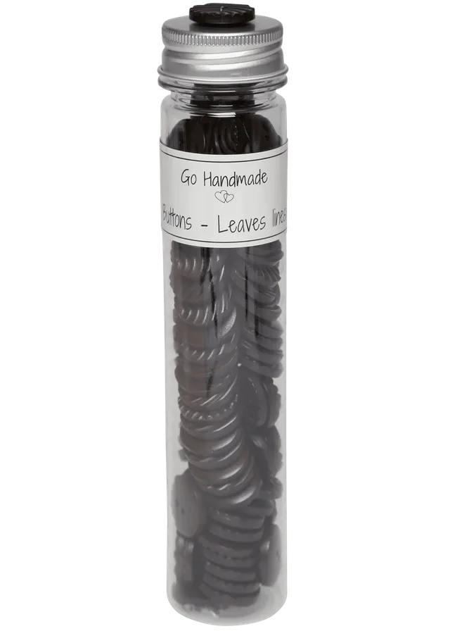 Go Handmade Leaves knapper 95 stk bladmønster