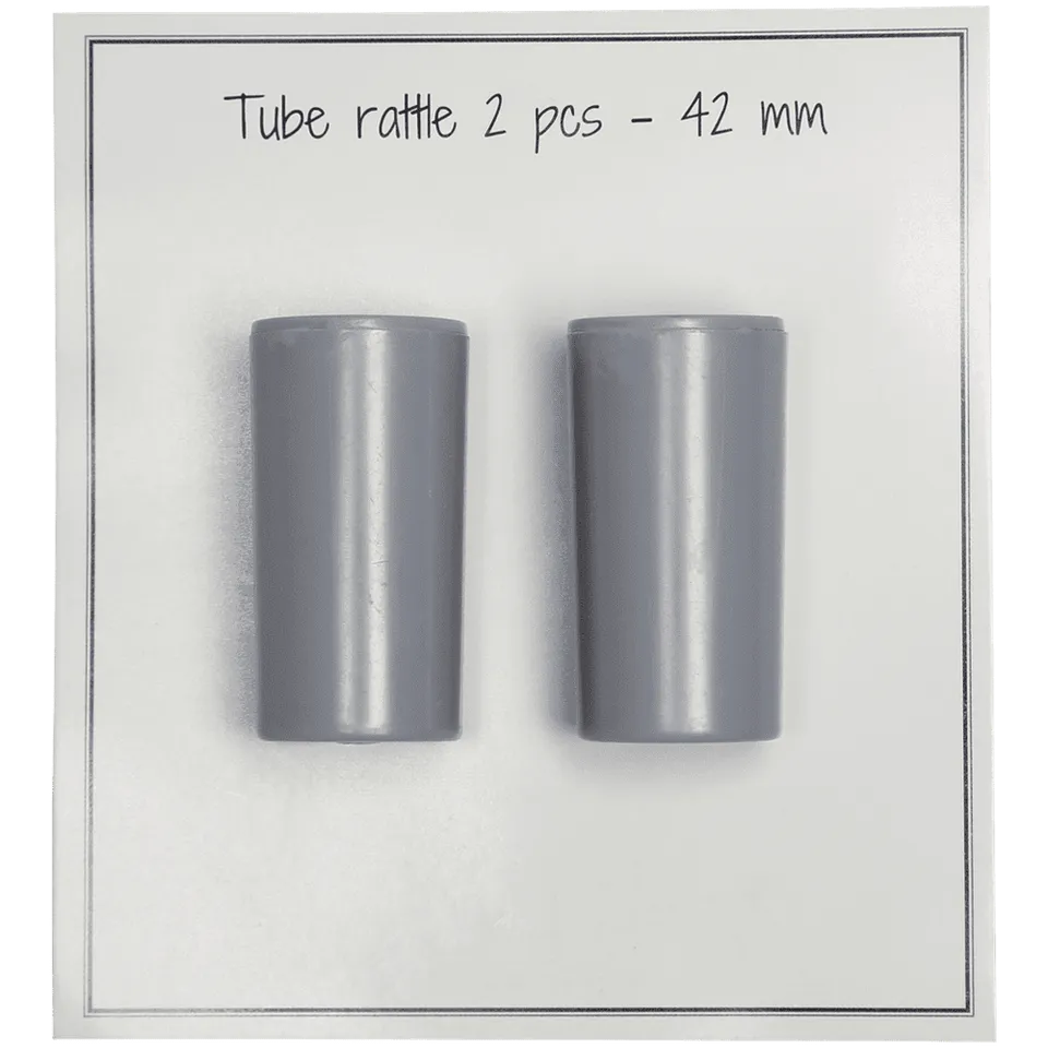 Go Handmade Tube raslerør 42 mm grå – 2 stk