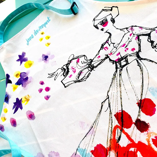 Jane Davenport Art Apron forkle sett